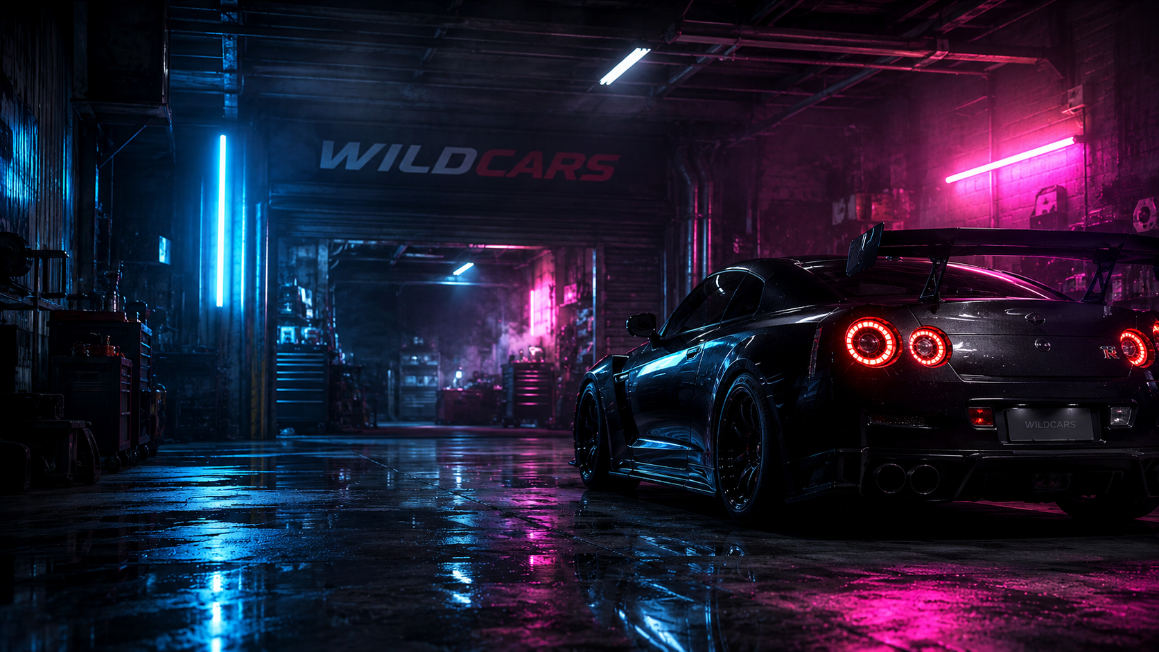 WildCars premium tuning garage